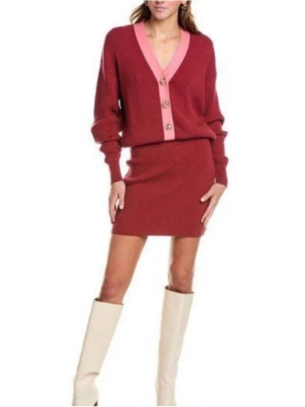 NWT Ramy Brook Andrea Sweater Dress Size M